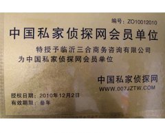 临沂调查公司
